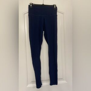 Colorfulkoala Navy Blue Leggings. Size: L.